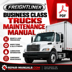 Freightliner Business Class Trucks Maintenance Manual PDF – Service and Maintenance Guide