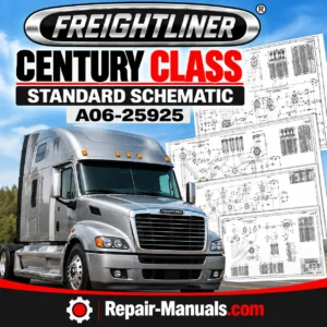 Freightliner Century Class Standard Electrical Schematic A06-25925 PDF