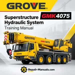 Grove GMK 4075 Superstructure Hydraulic System Training Manual