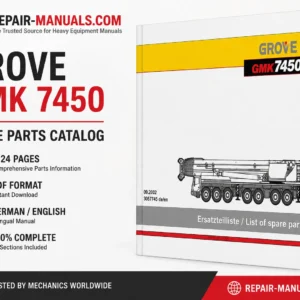 GROVE GMK 7450 spare parts catalog