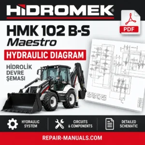 HİDROMEK HMK 102 B-S Maestro Hydraulic Diagram PDF