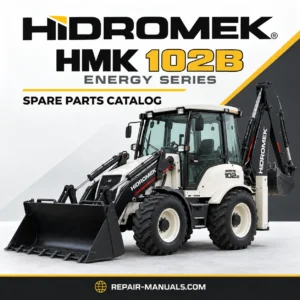 Hidromek HMK 102B Energy Series Backhoe Loader Spare Parts Catalog PDF