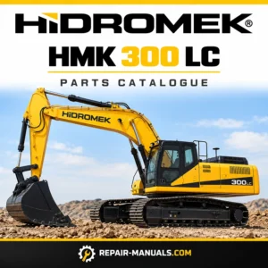 Hidromek HMK 300 LC Excavator Parts Catalogue PDF