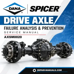 Dana Spicer Drive Axle Failure Analysis and Prevention Service Manual AXSM0020 PDF cover